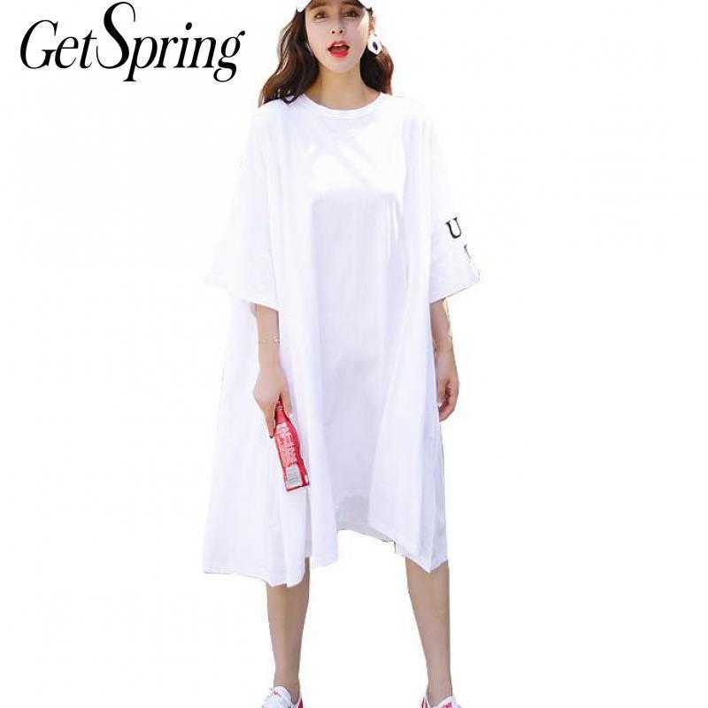 GETSPRING Women Shirt Letter Cotton White Long Loose Casual Plus Size Oversized s Fashion ops 210601
GETSPRING Women Shirt Letter Cotton White Long Loose Casual Plus Size Oversized s Fashion ops 210601