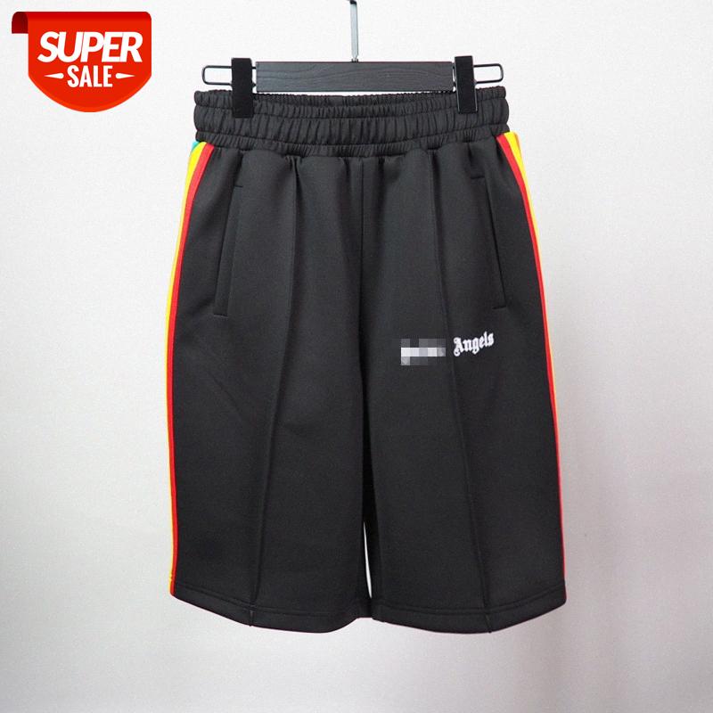 Tree angel small letter printing color side strip casual sports breathable shorts men's straight #o21h, Black
Tree angel small letter printing color side strip casual sports breathable shorts men's straight #o21h, Black