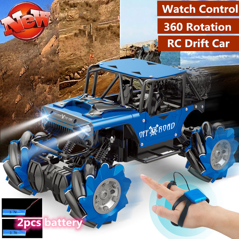 New High Speed 30mins play Remote Control RC Stunt Car 360 Degree Rotation Drift Car With Cool Light high Power Watch Control Ca
New High Speed 30mins play Remote Control RC Stunt Car 360 Degree Rotation Drift Car With Cool Light high Power Watch Control Ca