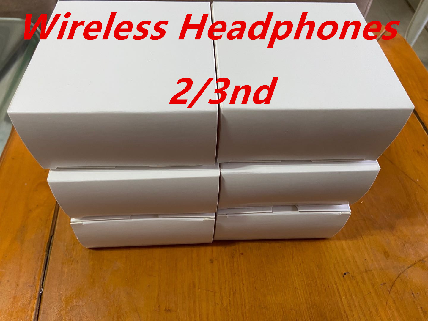 A2nd 3nd pro Headphone Wireless Charging auto paring Bluetooth headset Sensor rename
A2nd 3nd pro Headphone Wireless Charging auto paring Bluetooth headset Sensor rename
