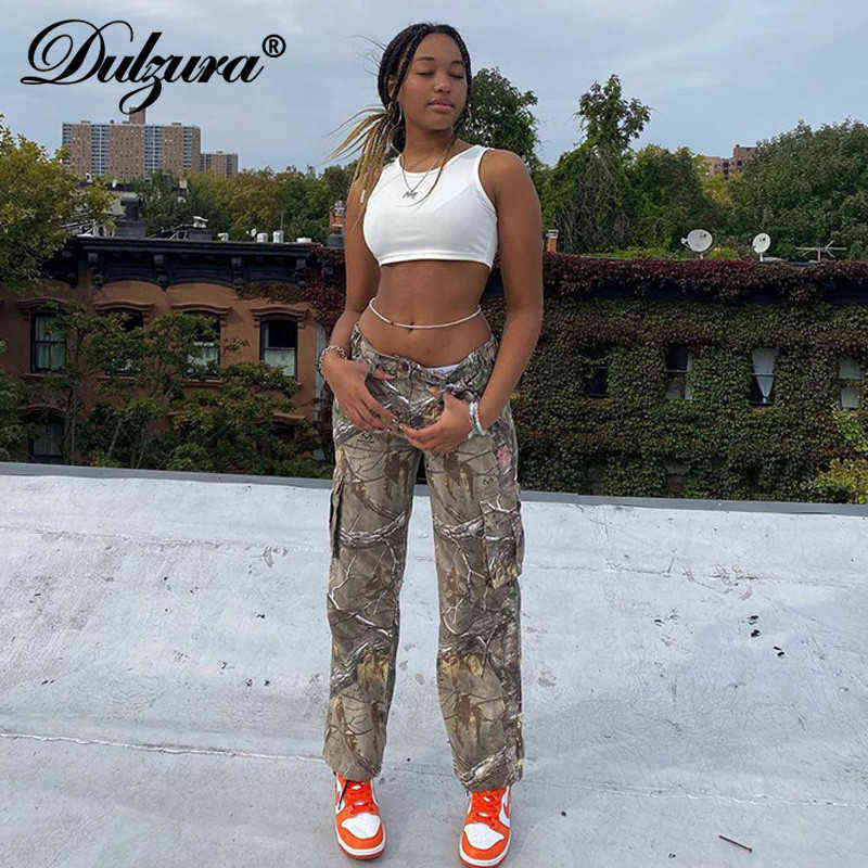 Dulzura Tree Forest Print Women High Waist Cargo Pants Wide Leg Trousers Pocket Loose Streetwear Casual 2020 Autumn Winter Y1124, Multi
Dulzura Tree Forest Print Women High Waist Cargo Pants Wide Leg Trousers Pocket Loose Streetwear Casual 2020 Autumn Winter Y1124, Multi