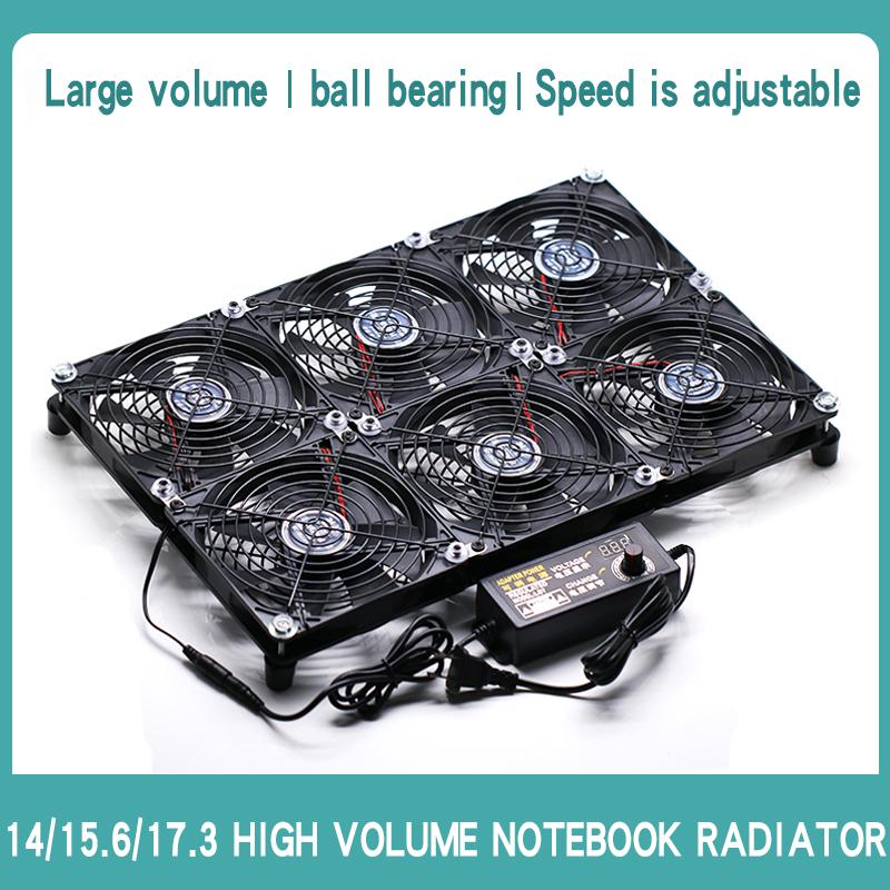 Laptop Cooling Pads Adjustable Speed Super Air Volume 14/15.6/17.3in Game Book Notebook Base Fan Radiator Bracket 6 Turbo Heat Dissipation
Laptop Cooling Pads Adjustable Speed Super Air Volume 14/15.6/17.3in Game Book Notebook Base Fan Radiator Bracket 6 Turbo Heat Dissipation