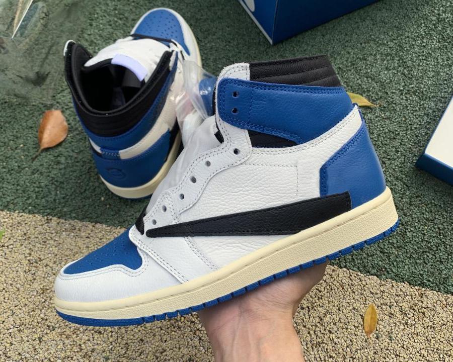 Shoes Authentic Plastic version High OG 1S Basketball Travis Scotts x Fragment Mens Jumpman 1 Womens calf leather Military Blue, Bubble wrap packaging
Shoes Authentic Plastic version High OG 1S Basketball Travis Scotts x Fragment Mens Jumpman 1 Womens calf leather Military Blue, Bubble wrap packaging