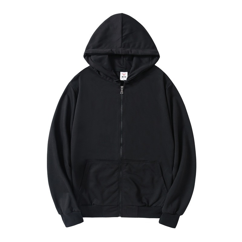 Couples Hoodies Men Male Casual Solid Black Hoodies Sweatshirt Male Hip Hop Streetwear Top Mens Oversized Zip Up Hoodie Women 201126
