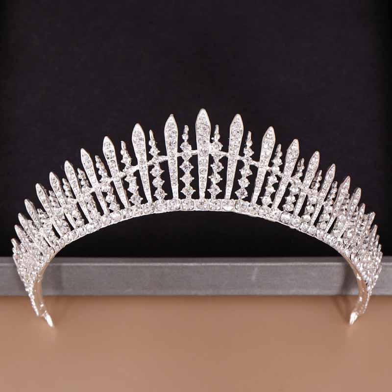 Hair Clips & Barrettes Gorgeous Handmade Crystal Tiara Crown Women Headbands Prom Party Wedding Ornaments Bridal Jewelry Accessories VL, Golden;silver
Hair Clips & Barrettes Gorgeous Handmade Crystal Tiara Crown Women Headbands Prom Party Wedding Ornaments Bridal Jewelry Accessories VL, Golden;silver