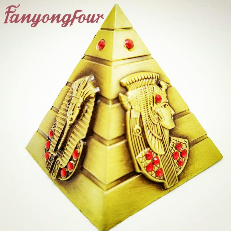 Baking Moulds Egypt Pyramid Mousse Cake Mold DIY Plaster Candle 3D Chocolate Pudding Silicone Kitchen Cooking Tools
Baking Moulds Egypt Pyramid Mousse Cake Mold DIY Plaster Candle 3D Chocolate Pudding Silicone Kitchen Cooking Tools