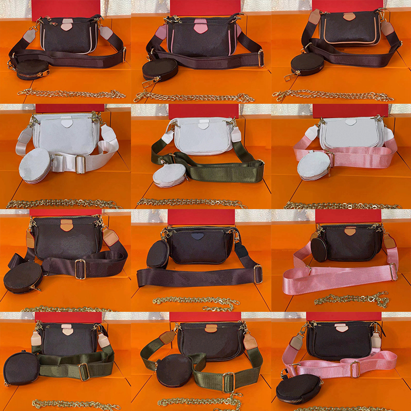 2021 Brand designer Hand bags Multi Pochette Accessoires Purses Women Favorite Mini 3pcs set Combination Luxury Crossbody Shoulder Bag, Bubble column box invoice
2021 Brand designer Hand bags Multi Pochette Accessoires Purses Women Favorite Mini 3pcs set Combination Luxury Crossbody Shoulder Bag, Bubble column box invoice