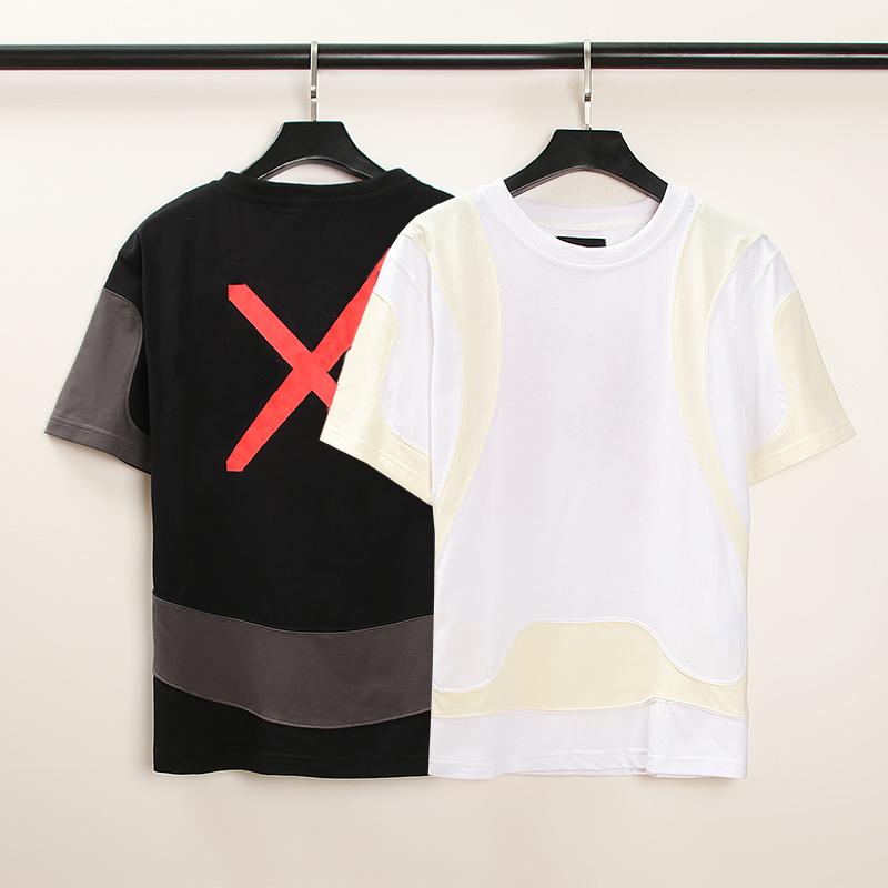 Mens T Shirt Joint Short -Sleeved Wings Stitching Off Loose Large Couple Clothes Flying Man Sports White Clothing Size M -2xl, White;black
Mens T Shirt Joint Short -Sleeved Wings Stitching Off Loose Large Couple Clothes Flying Man Sports White Clothing Size M -2xl, White;black