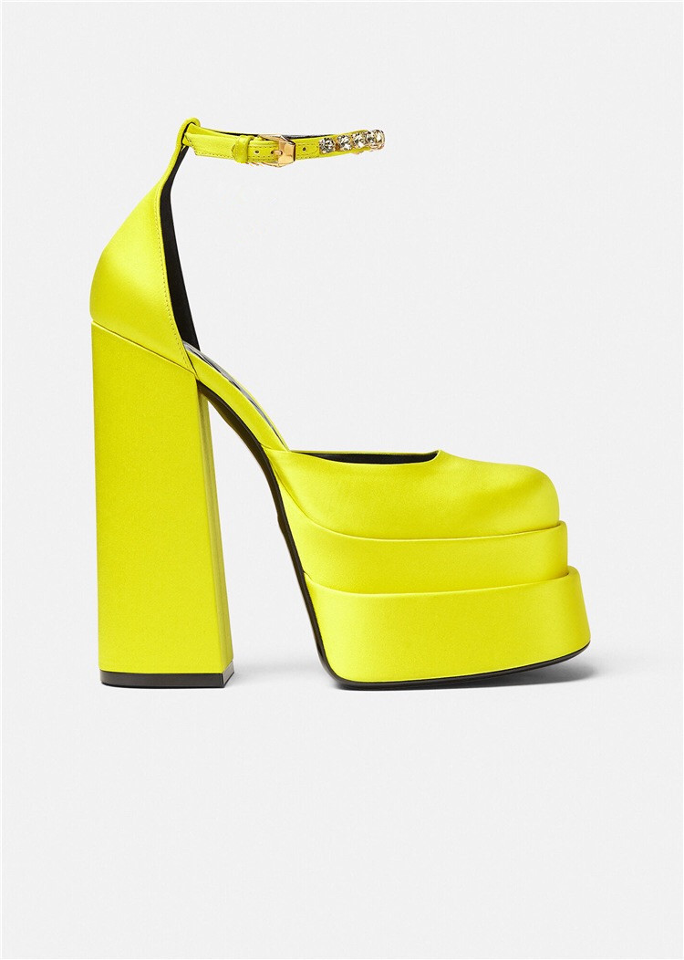 women Ladies leather super 15cm high heel shoes 4.5cm platform pimps silk satin diamond polyurethane bottom sexy dance party wedding buckle Dress mary jane yellow
women Ladies leather super 15cm high heel shoes 4.5cm platform pimps silk satin diamond polyurethane bottom sexy dance party wedding buckle Dress mary jane yellow
