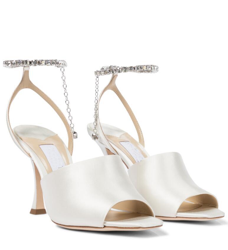 Summer Luxury Designer Women's Sae Sandals Jimms Brands High Heels Open Toe & Crystal Strap Women Sandalia Feminina Wedding Dress EU35-43, Colour 4
Summer Luxury Designer Women's Sae Sandals Jimms Brands High Heels Open Toe & Crystal Strap Women Sandalia Feminina Wedding Dress EU35-43, Colour 4