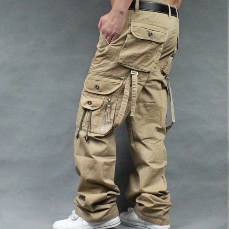 2021 New Straight Cargo for Casual Men Loose Baggy Long with Many Pocket Cotton Pants Corridors Man Clothes 531l, Khaki.
2021 New Straight Cargo for Casual Men Loose Baggy Long with Many Pocket Cotton Pants Corridors Man Clothes 531l, Khaki.