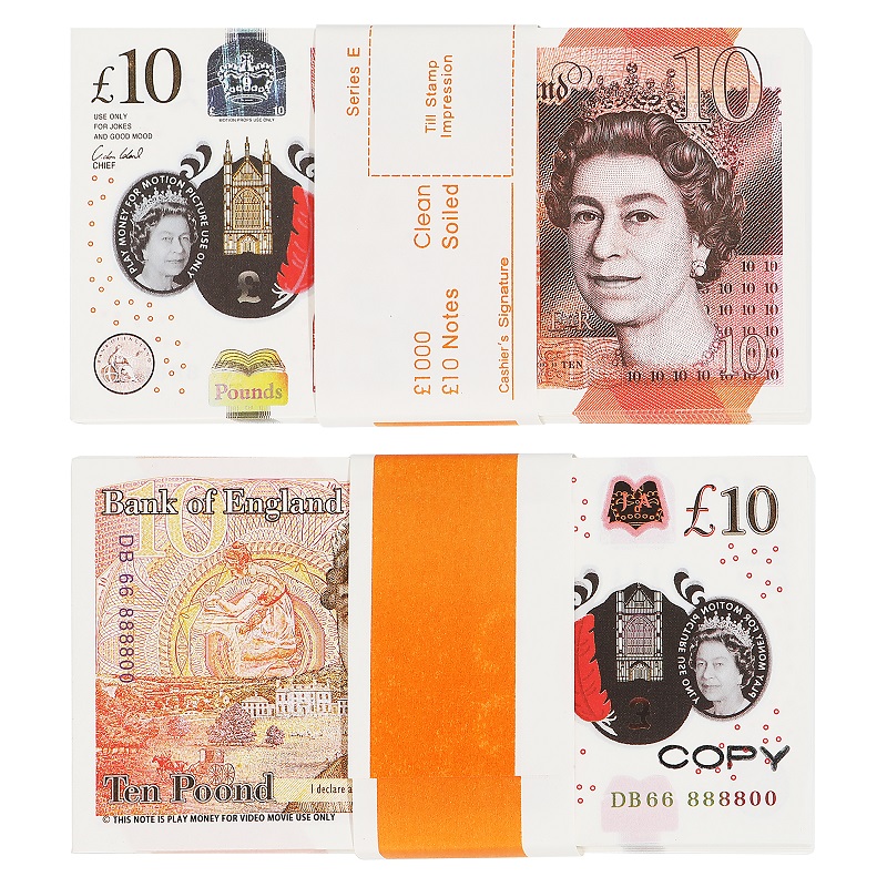 Best 3A Best 3A Prop Money Toys Uk Pounds GBP British 10 20 50 Commemorative Fake Notes Toy for Kids Christmas Gifts or Video Film244y417 0ba