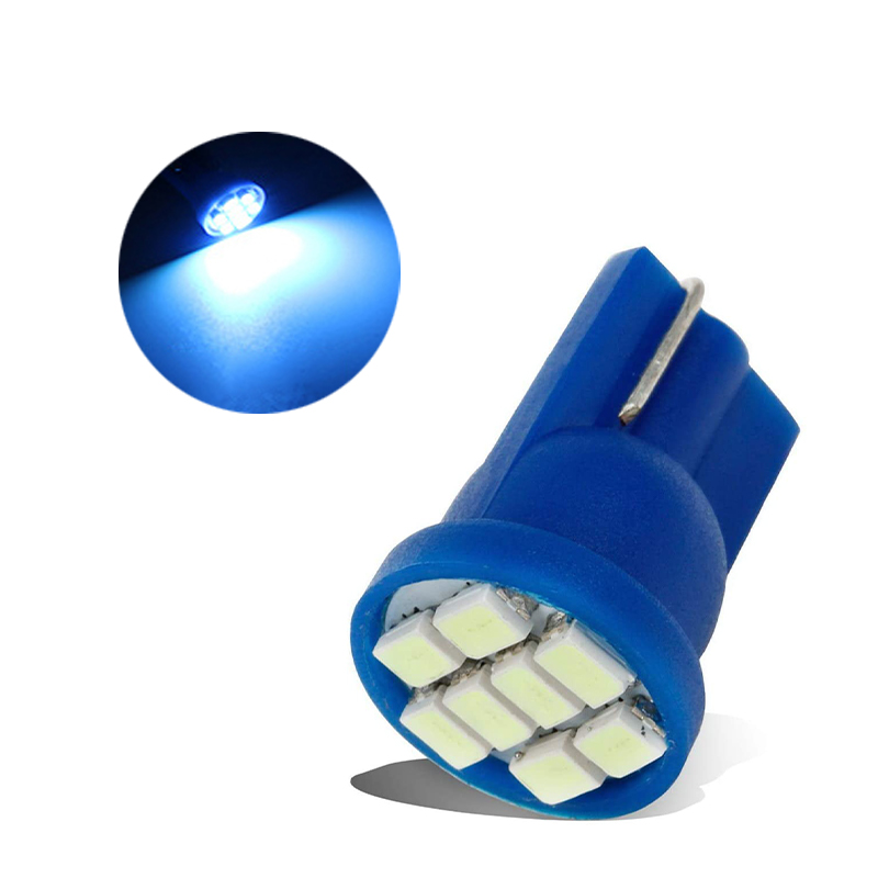 100Pcs 12V Ice Blue Car Bulbs T10 W5W 194 192 168 2825 Wedge 8SMD 1206 LED Replacement Lamps Auto Interior Reading Map Dome Light
100Pcs 12V Ice Blue Car Bulbs T10 W5W 194 192 168 2825 Wedge 8SMD 1206 LED Replacement Lamps Auto Interior Reading Map Dome Light