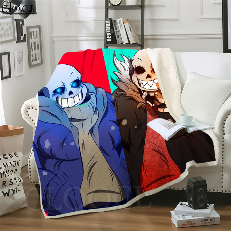 CLOOCL New Game Undertale Sans 3D Print Hip-hop Style Air Conditioning Blanket Teens Bedding Throw Blankets Plush Quilt
CLOOCL New Game Undertale Sans 3D Print Hip-hop Style Air Conditioning Blanket Teens Bedding Throw Blankets Plush Quilt