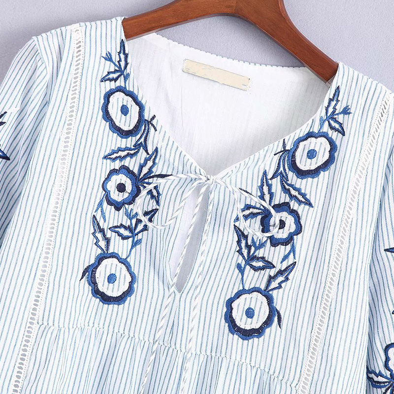 women elegant floral embroidery striped dress fur ball tassel tie pockets long sleeve pleated ladies mini dresses vestidos, Black;gray
women elegant floral embroidery striped dress fur ball tassel tie pockets long sleeve pleated ladies mini dresses vestidos, Black;gray