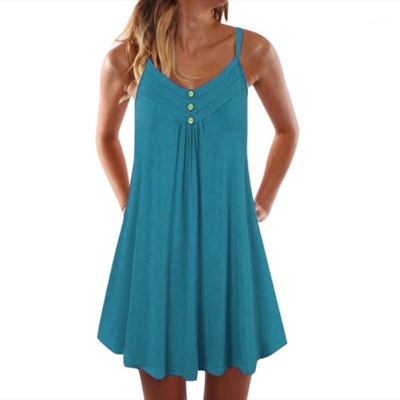 Women's V Neck Sleeveless Dress Loose Sexy Button Solid Color Vest (S / M XL XXL) Swimwear, As shown
Women's V Neck Sleeveless Dress Loose Sexy Button Solid Color Vest (S / M XL XXL) Swimwear, As shown