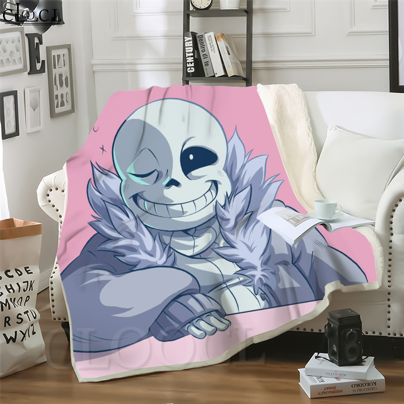 CLOOCL Hot Game Undertale Sans 3D Print Harajuku Blanket Sofa Teens Bedding Throw Blankets Plush Quilt
CLOOCL Hot Game Undertale Sans 3D Print Harajuku Blanket Sofa Teens Bedding Throw Blankets Plush Quilt