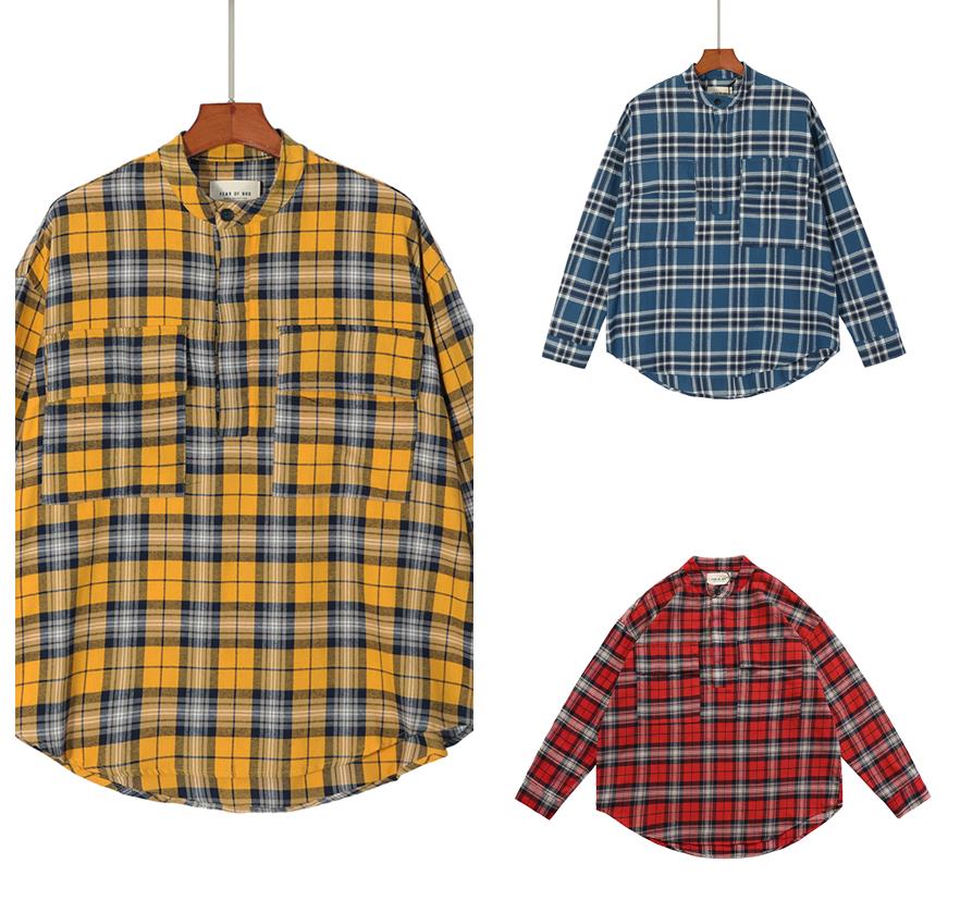 21SS Europe America Long Sleeve Men Women Henry shirts fear of god High Street Sixth season Casual tShirt tops tshirts Fog strip eessential loose Classic plaid Shirt, I need look other product
21SS Europe America Long Sleeve Men Women Henry shirts fear of god High Street Sixth season Casual tShirt tops tshirts Fog strip eessential loose Classic plaid Shirt, I need look other product