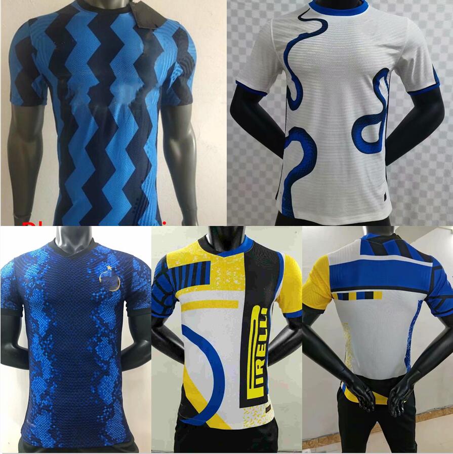 Player version 21/22 soccer jerseys Milan home away LUKAKU LAUTARO SKRINIAR GODIN SENSI ALEXIS BARELLA jersey football kit shirts, Blue
Player version 21/22 soccer jerseys Milan home away LUKAKU LAUTARO SKRINIAR GODIN SENSI ALEXIS BARELLA jersey football kit shirts, Blue