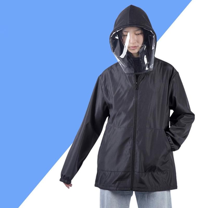 Outdoor Jackets&Hoodies Women Men Protective Jacket Sunscreen Waterproof Wind-proof Raincoat Summer Coat Overalls, Blue;black
Outdoor Jackets&Hoodies Women Men Protective Jacket Sunscreen Waterproof Wind-proof Raincoat Summer Coat Overalls, Blue;black