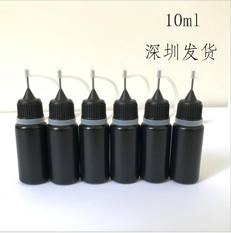 Others Apparel 10ML E-Cig E-liquid Needle Pinhole Non-transparent LDPE Empty Sample Oiling Blow Bottles Juice Tattoo Fluid Plastic Soft Bottle with Childproof Cap
Others Apparel 10ML E-Cig E-liquid Needle Pinhole Non-transparent LDPE Empty Sample Oiling Blow Bottles Juice Tattoo Fluid Plastic Soft Bottle with Childproof Cap