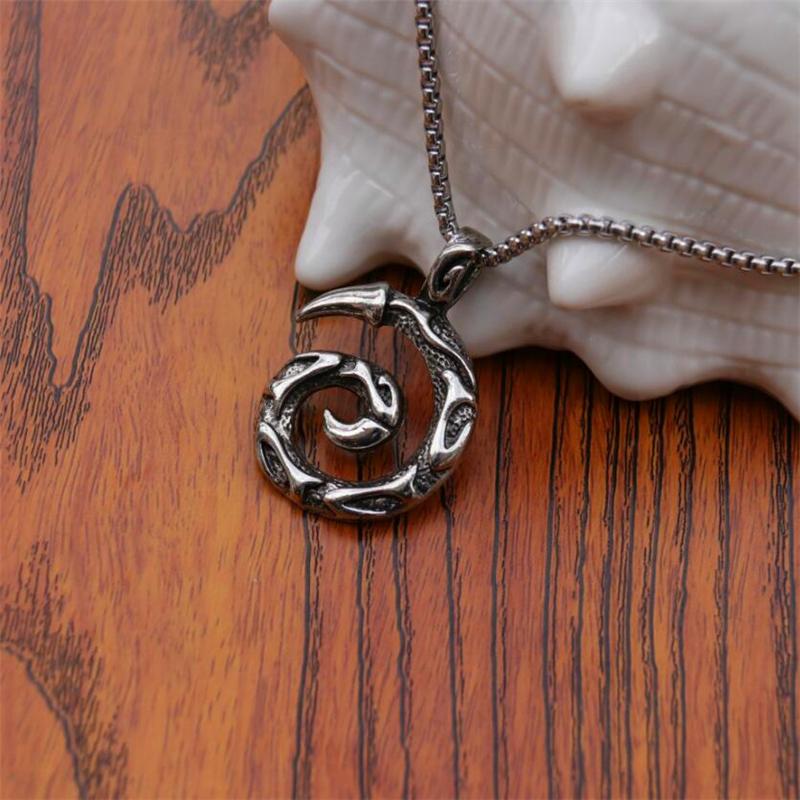 Pendant Necklaces Exquisite Jewelry Silver Plated Necklace Fashion Accessories Inlaid Stone Fighter Spiral
Pendant Necklaces Exquisite Jewelry Silver Plated Necklace Fashion Accessories Inlaid Stone Fighter Spiral