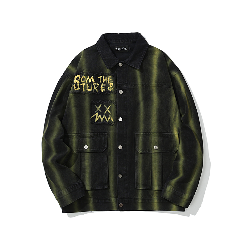 2021 New Lao Corante Listrado Lapela Outono Jaqueta Jeans Dos Homens Harajuku Oversize Lavado Retro Desgastado Denim Casaco Streetwear Casua, Black
2021 New Lao Corante Listrado Lapela Outono Jaqueta Jeans Dos Homens Harajuku Oversize Lavado Retro Desgastado Denim Casaco Streetwear Casua, Black