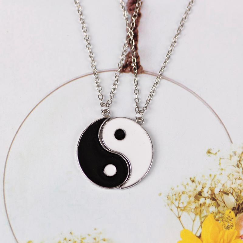 Pendant Necklaces Yin Yang Necklace For Women Men Fashion Couples Matching Choker Friend Friendship Jewelry Gift Collar Witchcraft
Pendant Necklaces Yin Yang Necklace For Women Men Fashion Couples Matching Choker Friend Friendship Jewelry Gift Collar Witchcraft