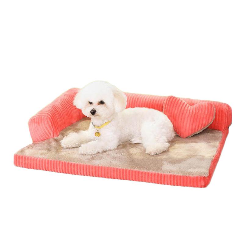 Corduroy Dog Bed & Sofa With Removable Mattress Cozy Pet Nest Warm Cat Kennel Nest Machine Washable Protect Spine, Blue
Corduroy Dog Bed & Sofa With Removable Mattress Cozy Pet Nest Warm Cat Kennel Nest Machine Washable Protect Spine, Blue