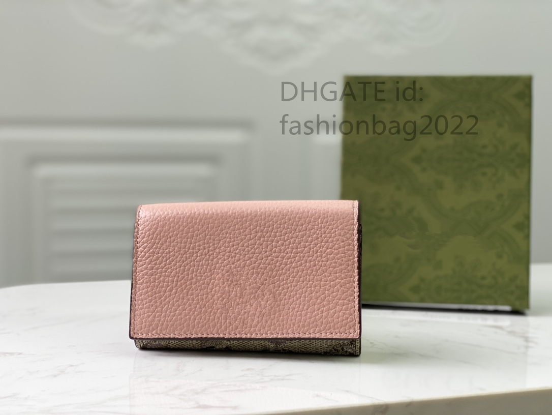 purse Designers Luxurys High quality Little lychee grain cowhide with special canvas fabric G reat wallet women wallets handbag, Pink
purse Designers Luxurys High quality Little lychee grain cowhide with special canvas fabric G reat wallet women wallets handbag, Pink