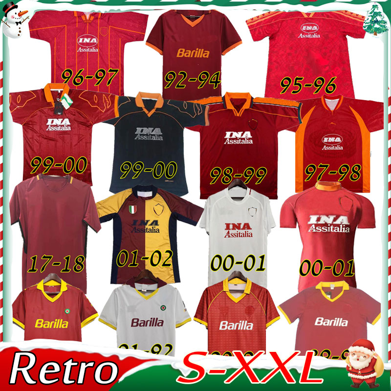 00 01 Retro Soccer Jersey 00 01 Totti Batistuta Candela Montella Camisa Uniforme Classic Collection Vintage Maglia Da Calcio 01 02 17 18 89 90 91 92 94 95 96 97 98 99 thai
00 01 Retro Soccer Jersey 00 01 Totti Batistuta Candela Montella Camisa Uniforme Classic Collection Vintage Maglia Da Calcio 01 02 17 18 89 90 91 92 94 95 96 97 98 99 thai