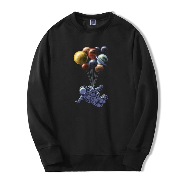 Astronaut Balloon Print Sweatshirts Hoodie Plante Galaxy Men Streetwear Autumn Warm Clothes Bodywarmer Casual Fashion Tracksuit X0610, Gray 6
Astronaut Balloon Print Sweatshirts Hoodie Plante Galaxy Men Streetwear Autumn Warm Clothes Bodywarmer Casual Fashion Tracksuit X0610, Gray 6