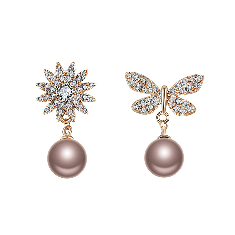 Dangle Earrings Bella Jewelry Selling Japan and South Korea Zircon S925 Pure Silver Needle Asymmetric Pearl
Dangle Earrings Bella Jewelry Selling Japan and South Korea Zircon S925 Pure Silver Needle Asymmetric Pearl