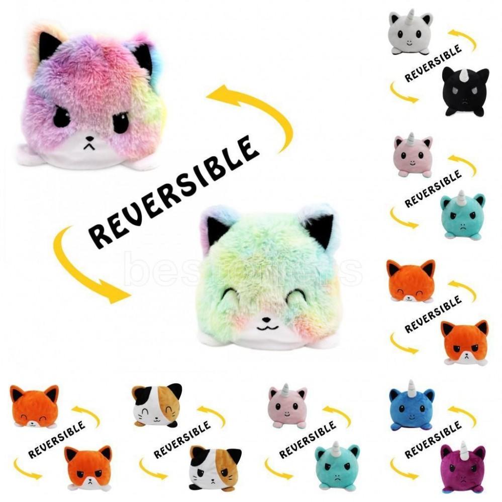 DHL Multi Reversible Flip Cat Animal Stuffed Doll Reversible Plush Toy Color Chapter Plush Doll Birthday Gift Child Toy
DHL Multi Reversible Flip Cat Animal Stuffed Doll Reversible Plush Toy Color Chapter Plush Doll Birthday Gift Child Toy