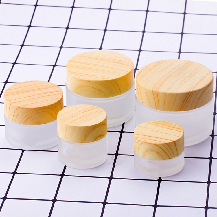 5g-100g Mini Glass Empty Jar Pots Cosmetic Makeup Inner Lid Face Cream Lip Balm Container Wood Grain Lid Refillable Bottles
5g-100g Mini Glass Empty Jar Pots Cosmetic Makeup Inner Lid Face Cream Lip Balm Container Wood Grain Lid Refillable Bottles