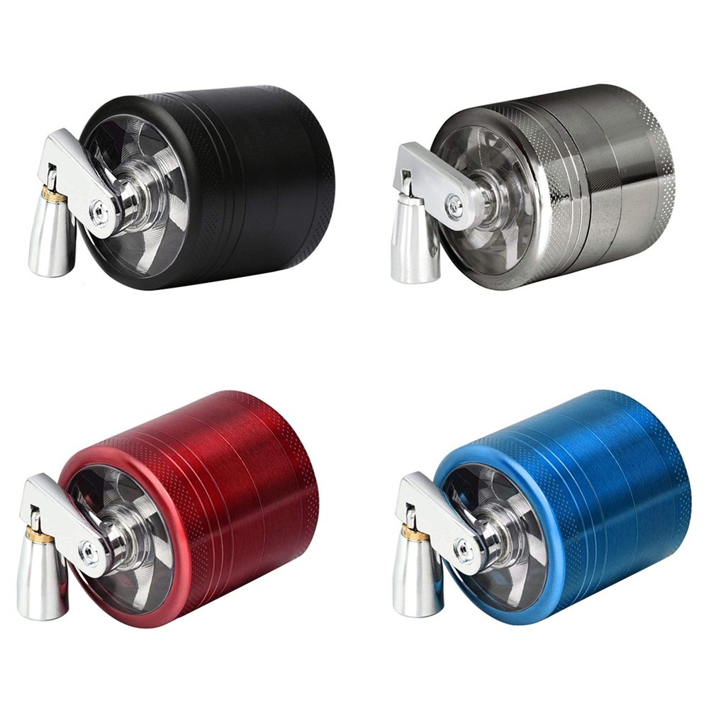 Smoking Accessories Metal Hand Crank Grinder Sharpstone Herb Grinders 4-Layer With Handle Herbal Sharp Stone
Smoking Accessories Metal Hand Crank Grinder Sharpstone Herb Grinders 4-Layer With Handle Herbal Sharp Stone