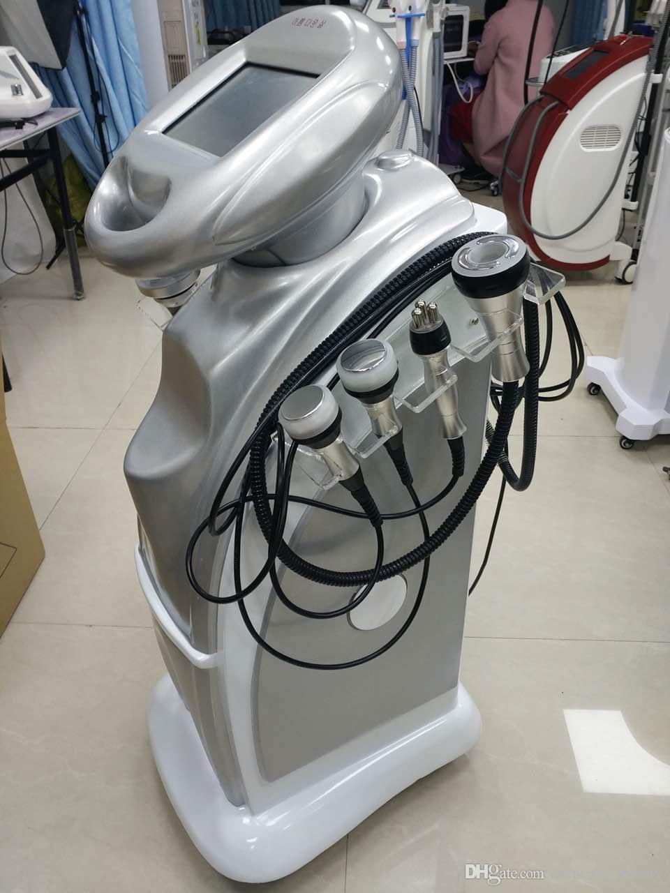 2021 Best 7 In 1 80K Weight Loss Remove Cellulite Reduces Ultrasonic Vacuum Cavitation RF Radio Frequency Slimming Cellulite Beauty Machine