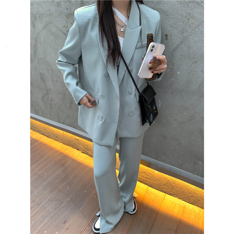 women's two piece pants female casual blazer, two-piece set, long sleeve + pants with high waist, office jyc7, White
women's two piece pants female casual blazer, two-piece set, long sleeve + pants with high waist, office jyc7, White