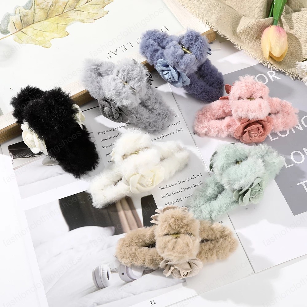 Sweet Flower Hair Claw Clips Large Barrette Bath Ponytail Clip For Women Girls Hair Accessories Gift, Mixed color
Sweet Flower Hair Claw Clips Large Barrette Bath Ponytail Clip For Women Girls Hair Accessories Gift, Mixed color