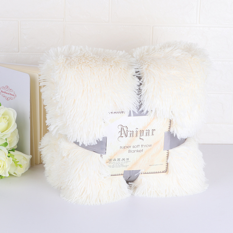 Fur Faux With Fluffy Throw Blanket Bed Sofa Bedspread Long Shaggy Soft Warm Bedding Sheet Cozy Blankets GGE2201 Free shipping