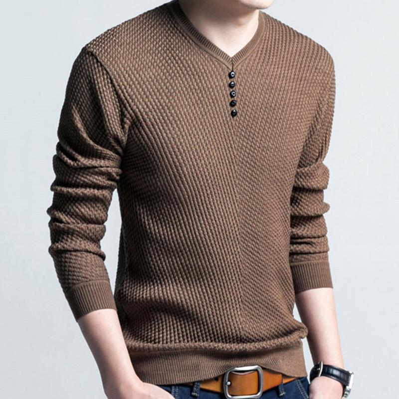 Men's Sweaters Men Solid Color V Neck Long Sleeve Pullover Knitted Pull Sweater Mens X7145, White;black
Men's Sweaters Men Solid Color V Neck Long Sleeve Pullover Knitted Pull Sweater Mens X7145, White;black