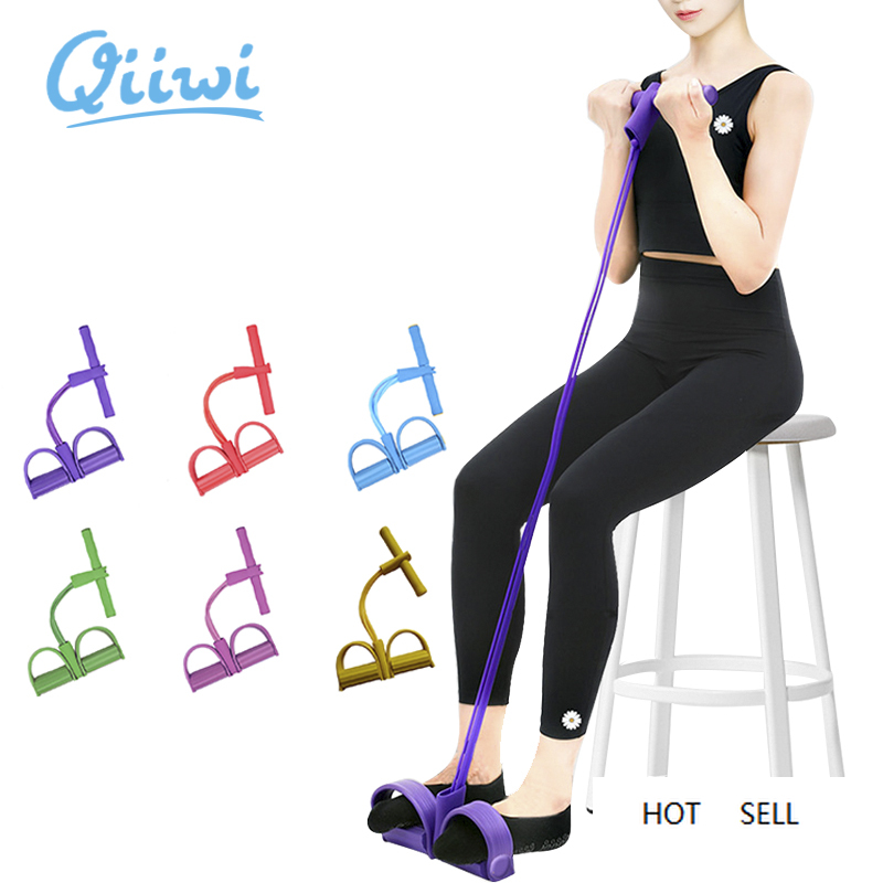 Dr.Qiiwi 4 Tubes Elastic Pull Ropes Resistance Bands Pedal Exerciser -up Home Gym Sport Elastic Bands For Workout Fitness Equipm, Red
Dr.Qiiwi 4 Tubes Elastic Pull Ropes Resistance Bands Pedal Exerciser -up Home Gym Sport Elastic Bands For Workout Fitness Equipm, Red