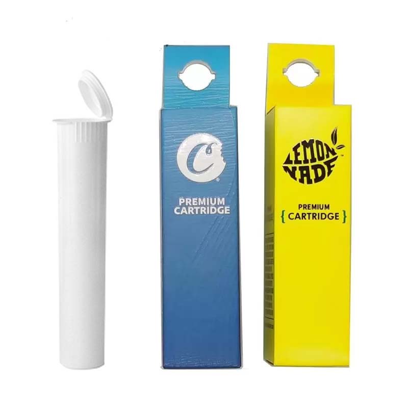 Cookies Lemonnade Package Boxes with Sticker Tube Premium Sauce for Cart Vape Cartridges 0.8ml 1ml Empty 510 Thread Thick Oil Cartridge Packaging
Cookies Lemonnade Package Boxes with Sticker Tube Premium Sauce for Cart Vape Cartridges 0.8ml 1ml Empty 510 Thread Thick Oil Cartridge Packaging