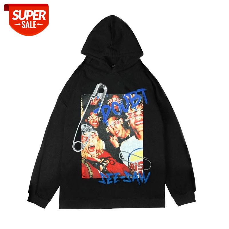 SEVEYFAN 2021 Men's Hip Hop Sweatshirts Characters Printed Fleece Hoodies Black Autumn Cotton Pullover for Male #KW5G
SEVEYFAN 2021 Men's Hip Hop Sweatshirts Characters Printed Fleece Hoodies Black Autumn Cotton Pullover for Male #KW5G