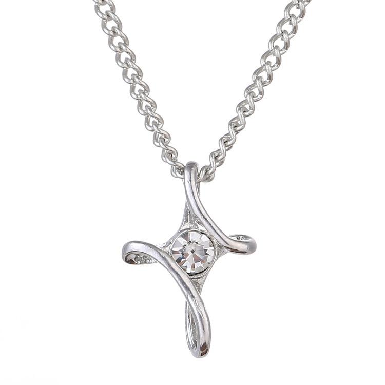 Pendant Necklaces Cross Zircon Necklace Charming Elegant Women's Party Jewelry Accessories Gift Wholesale
Pendant Necklaces Cross Zircon Necklace Charming Elegant Women's Party Jewelry Accessories Gift Wholesale
