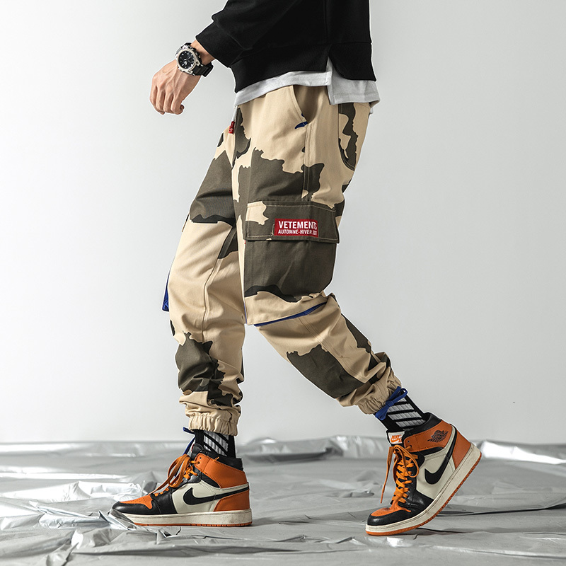 2021 New Cargo Men Spring Original Japanese Trend Large Pocket Loose Camouflage Casual Overalls Male Fashion Pants Lpd0, Black
2021 New Cargo Men Spring Original Japanese Trend Large Pocket Loose Camouflage Casual Overalls Male Fashion Pants Lpd0, Black