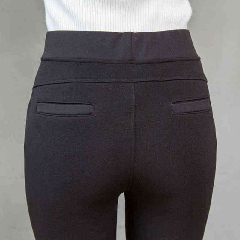Winter Embroidery Trousers Women Fashion Down Cotton Warm Velvet Pants Mom Snow Wear Thick Straight Large Size Sweatpants 211115
