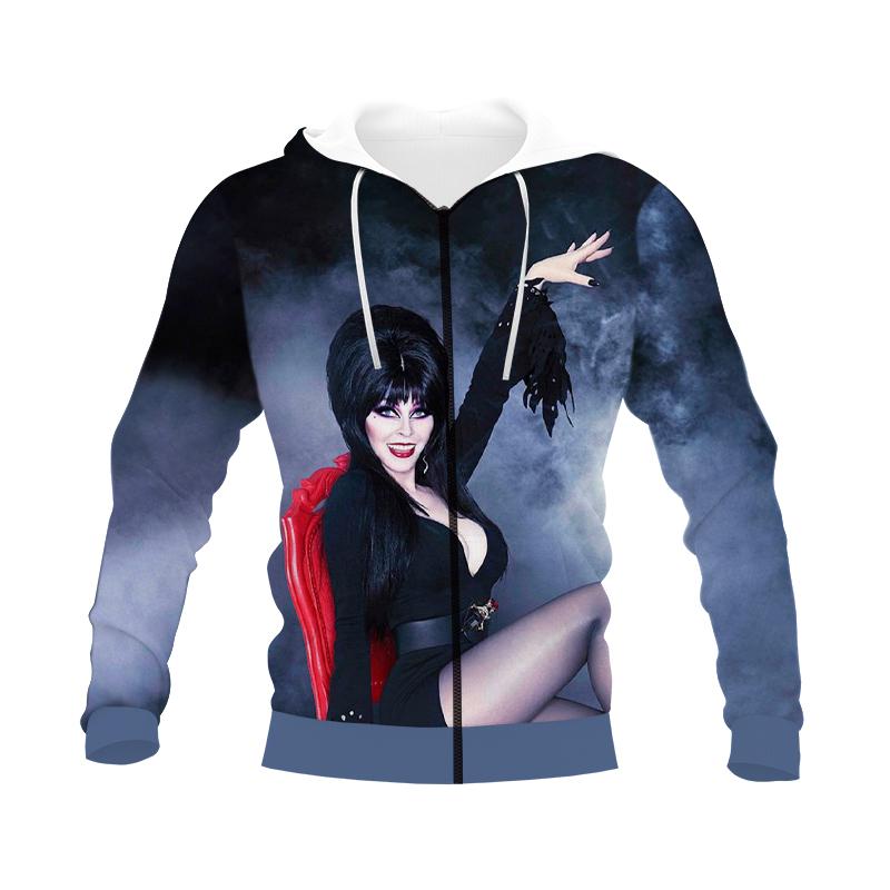 Men' Hoodies & Sweatshirts Fashion Graphic Spring Autumn Winter Hip Hop Casual Brand 3D Print Elvira Zip Hoodie Polyester J01, Multicolor-4
Men' Hoodies & Sweatshirts Fashion Graphic Spring Autumn Winter Hip Hop Casual Brand 3D Print Elvira Zip Hoodie Polyester J01, Multicolor-4