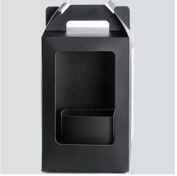 Flower Bouquet Packaging boxes Flowers Gift Wrap High-end Transparent PVC Window Hand-carry Kraft Paper Box