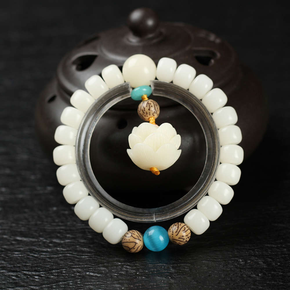 bracelet Genuine Hainan Baiyu Bodhi single circle lovers' Buddha bead bracelet root Jewelry, Golden;silver 
bracelet Genuine Hainan Baiyu Bodhi single circle lovers' Buddha bead bracelet root Jewelry, Golden;silver